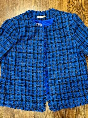 Alice + Olivia Blazer Size Medium Royalty Black
